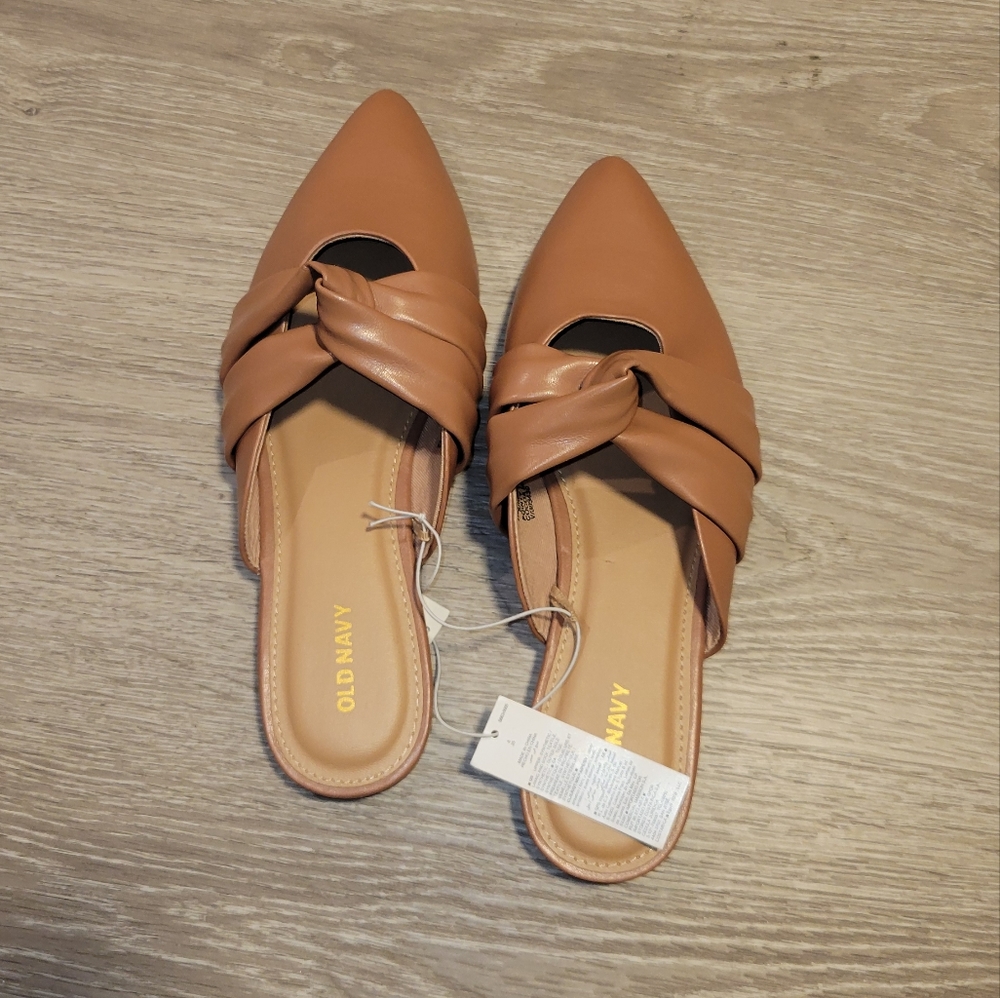 Old Navy Camel Color Mule